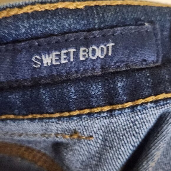 Lucky Brand Mid Rise Sweet Boot Boot Cut Jeans Size 14 - Picture 11 of 13